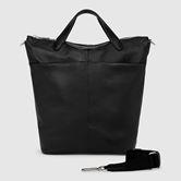 ECCO Textureblock Tote (Negro)