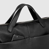 ECCO Textureblock Tote (Negro)