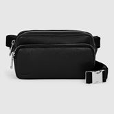 ECCO Textureblock Waist Bag (Negro)