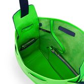 ECCO Sail Bag Compact Cool Sign Leather Hobo (Verde)