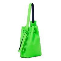ECCO Sail Bag Compact Cool Sign Leather Hobo (Verde)
