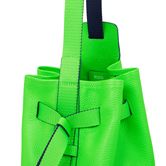 ECCO Sail Bag Compact Cool Sign Leather Hobo (Verde)
