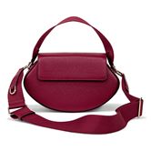 ECCO Weeble Bag Wet Leather Crossbody (Rojo)