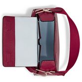 ECCO Weeble Bag Wet Leather Crossbody (Rojo)