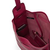 ECCO Sail Bag Compact Wet Leather Hobo (Rojo)