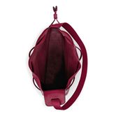 ECCO Sail Bag Compact Wet Leather Hobo (Rojo)