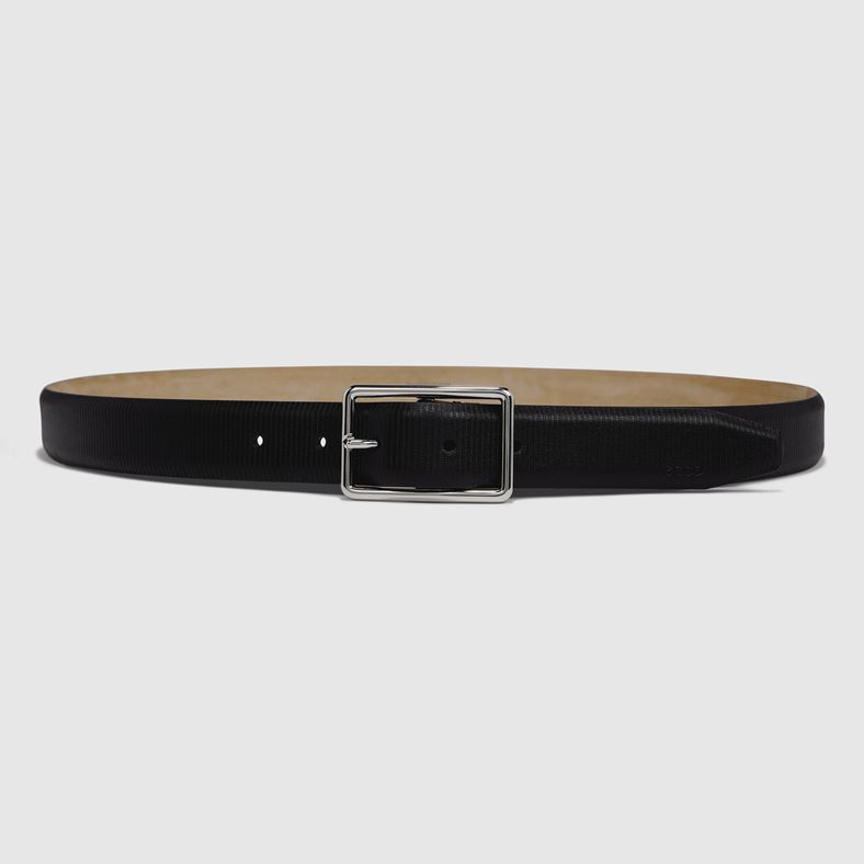 ECCO Belts Italian Textured (Negro)