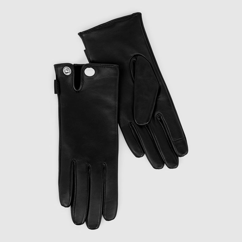 ECCO Gloves W Snap (Negro)