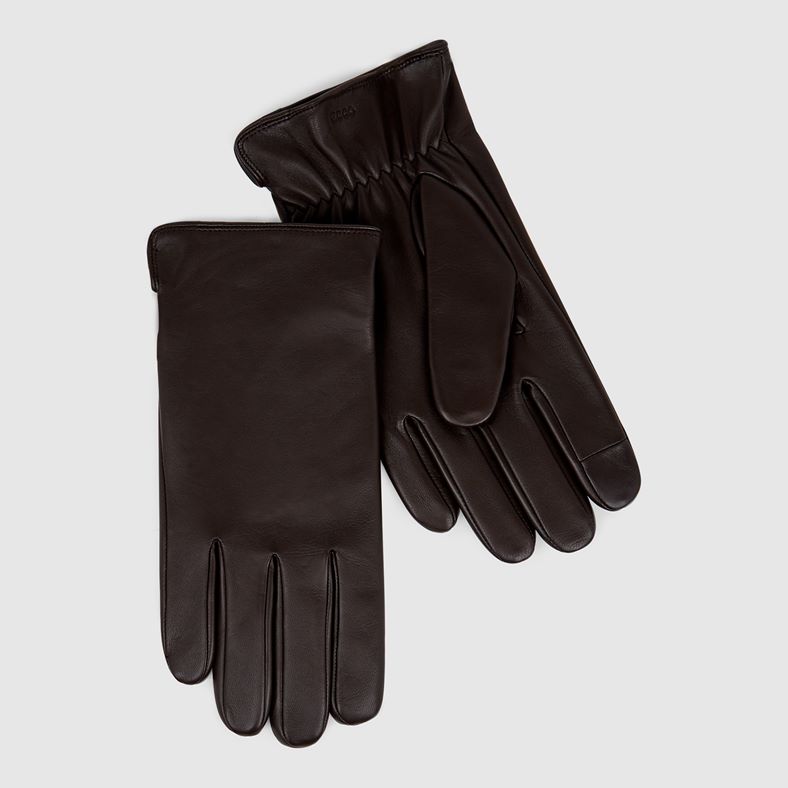 ECCO Mens Minimal Gloves (Marrón)