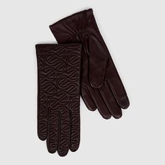 ECCO Gloves W Quilted Wave