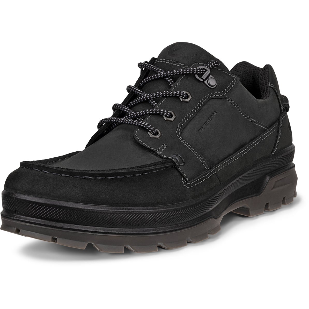 ECCO Rugged Track HydroMax Outdoor Shoes / Black Leather / EU 46 US 12-12.5  | eBay