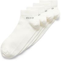 ECCO Classic Longlife Low-Cut Socks  (White)