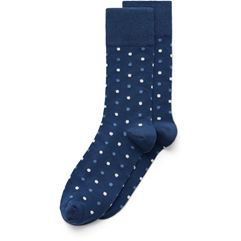 ECCO Classic Dotted Mid-cut Mens Polka Dot Socks