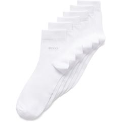 ECCO Classic Ankle-cut 3-pack Ankle Socks White