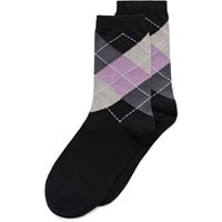 ECCO CLASSIC HARLEQUIN MID-CUT SOCKS