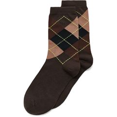 ECCO CLASSIC HARLEQUIN MID-CUT SOCKS
