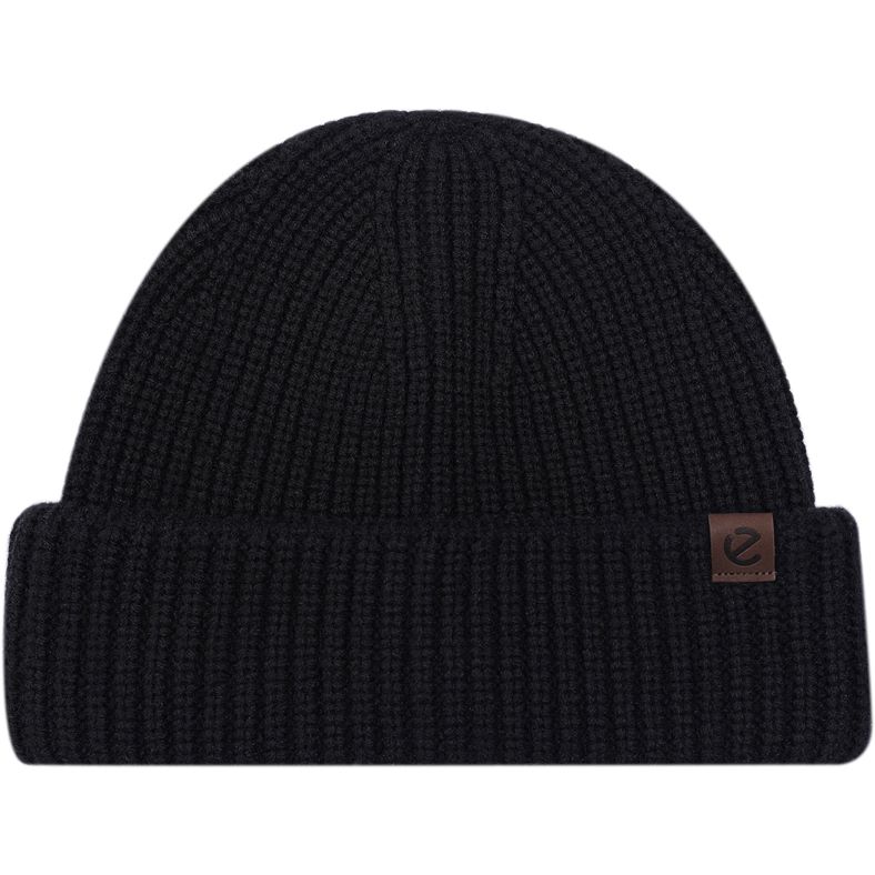 ECCO Men Chunky Beanie (Black)
