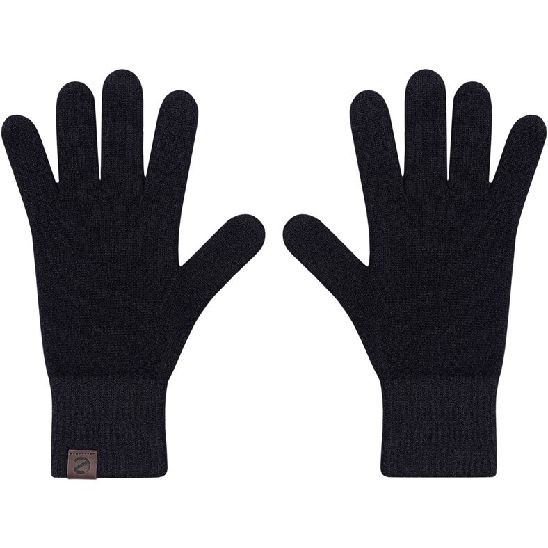 ECCO Men Fine Knitted Gloves (Black)