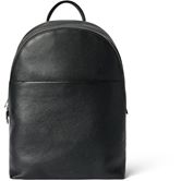 ECCO Round Pack L Pebbled Leather Bag (Black)