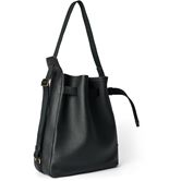 ECCO Sail Bag M Pebbled Leather (Black)