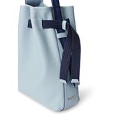 ECCO Sail Bag M Pebbled Leather (Blue)