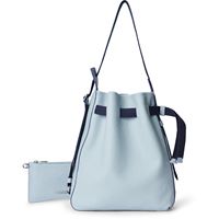 ECCO Sail Bag M Pebbled Leather (Blue)
