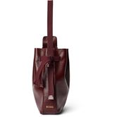 ECCO Sail Bag M Shine Pebbled Leather (Red)