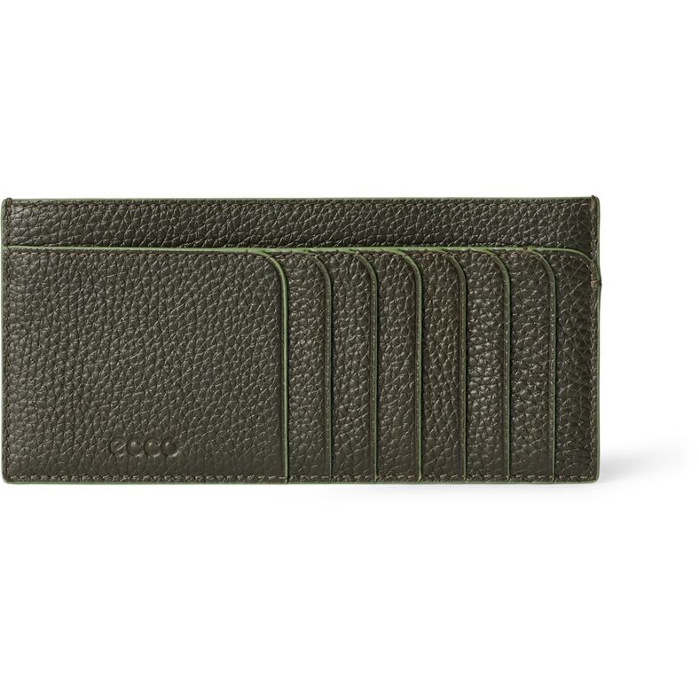 ECCO Wallet Pebbled Leather (Green)