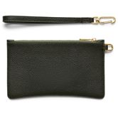 ECCO Wristlet Pebbled Leather (Green)
