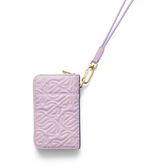 ECCO Wallet Zip Around Quilted Wave (Purple)