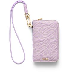 ECCO Wallet Zip Around Quilted Wave