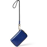ECCO Wallet Zip Around Virgo Leather (Blue)