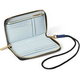 ECCO Wallet Zip Around Virgo Leather (Blue)