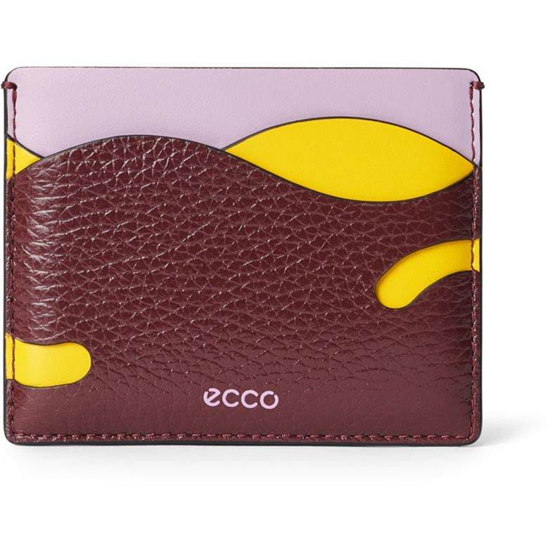 ECCO Card Case E Wave Pop (Red)