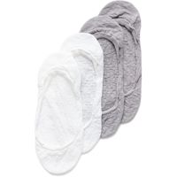 ECCO Footies (2 Pairs Pack) (Grey)