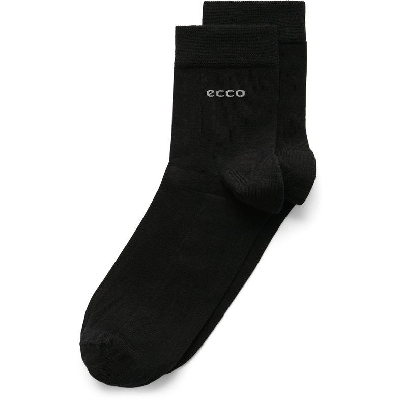 ECCO Classic Longlife Ankle-cut Socks ECCO Shoes (Black)