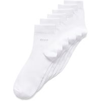 ECCO Classic Ankle-cut 3-pack Ankle Socks White (White)