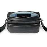 ECCO Camera Bag Pebbled Leather (Black)