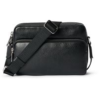 ECCO Camera Bag Pebbled Leather (Black)