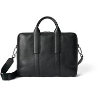 ECCO Laptop Bag Pebbled  Leather (Nero)