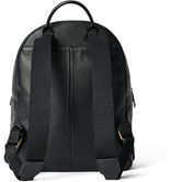 ECCO Round Pack M Pebbled Leather Bag (Nero)