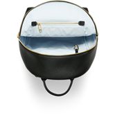ECCO Round Pack M Pebbled Leather Bag (Nero)