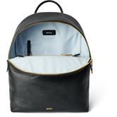 ECCO Round Pack M Pebbled Leather Bag (Nero)