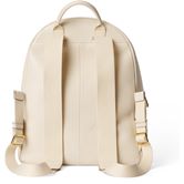 ECCO Round Pack M Pebbled Leather Bag (Beige)