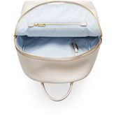 ECCO Round Pack M Pebbled Leather Bag (Beige)