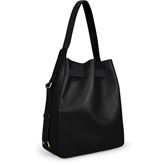 ECCO Sail Bag L Pebbled Leather (Black)
