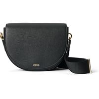 ECCO Saddle Bag Pebbled Leather (Black)