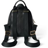 ECCO Round Pack S Pebbled Leather Bag (Black)