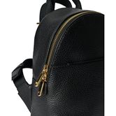ECCO Round Pack S Pebbled Leather Bag (Black)