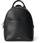 ECCO Round Pack S Pebbled Leather Bag (Black)